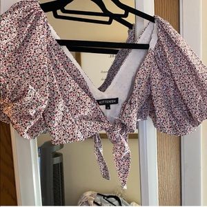 Kittenish Crop Top